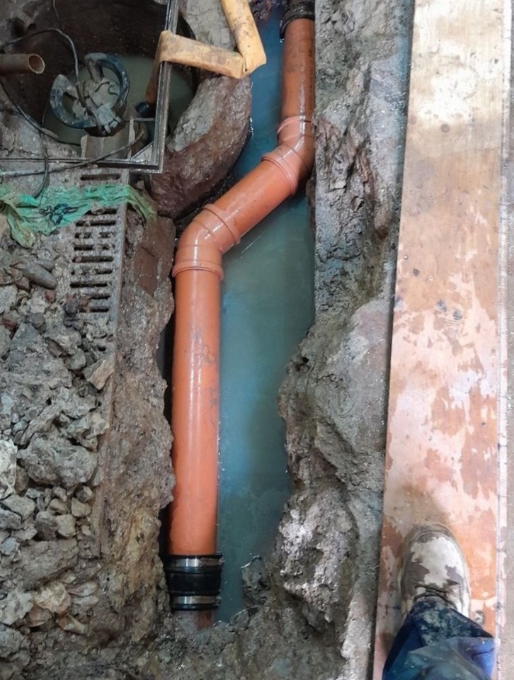 Flooded Cellar to Dry Storage