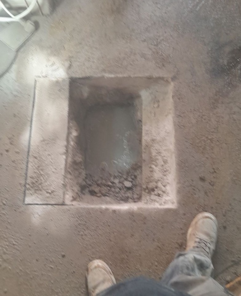 Flooded Cellar to Dry Storage
