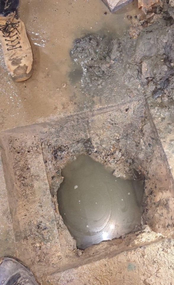 Flooded Cellar to Dry Storage