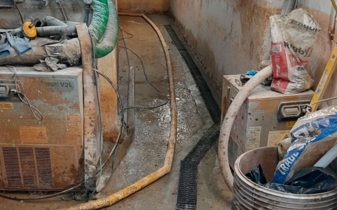 From Flooded Cellar to Dry Storage