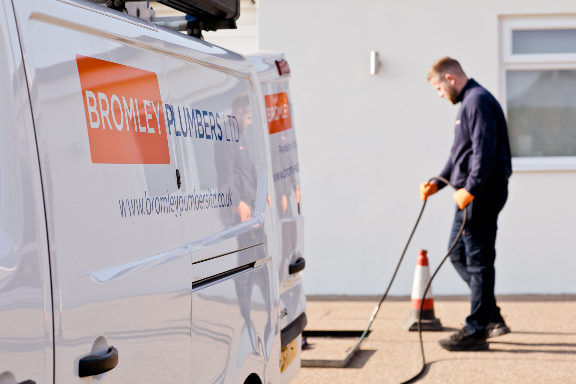 Drain inspection in Bromley
